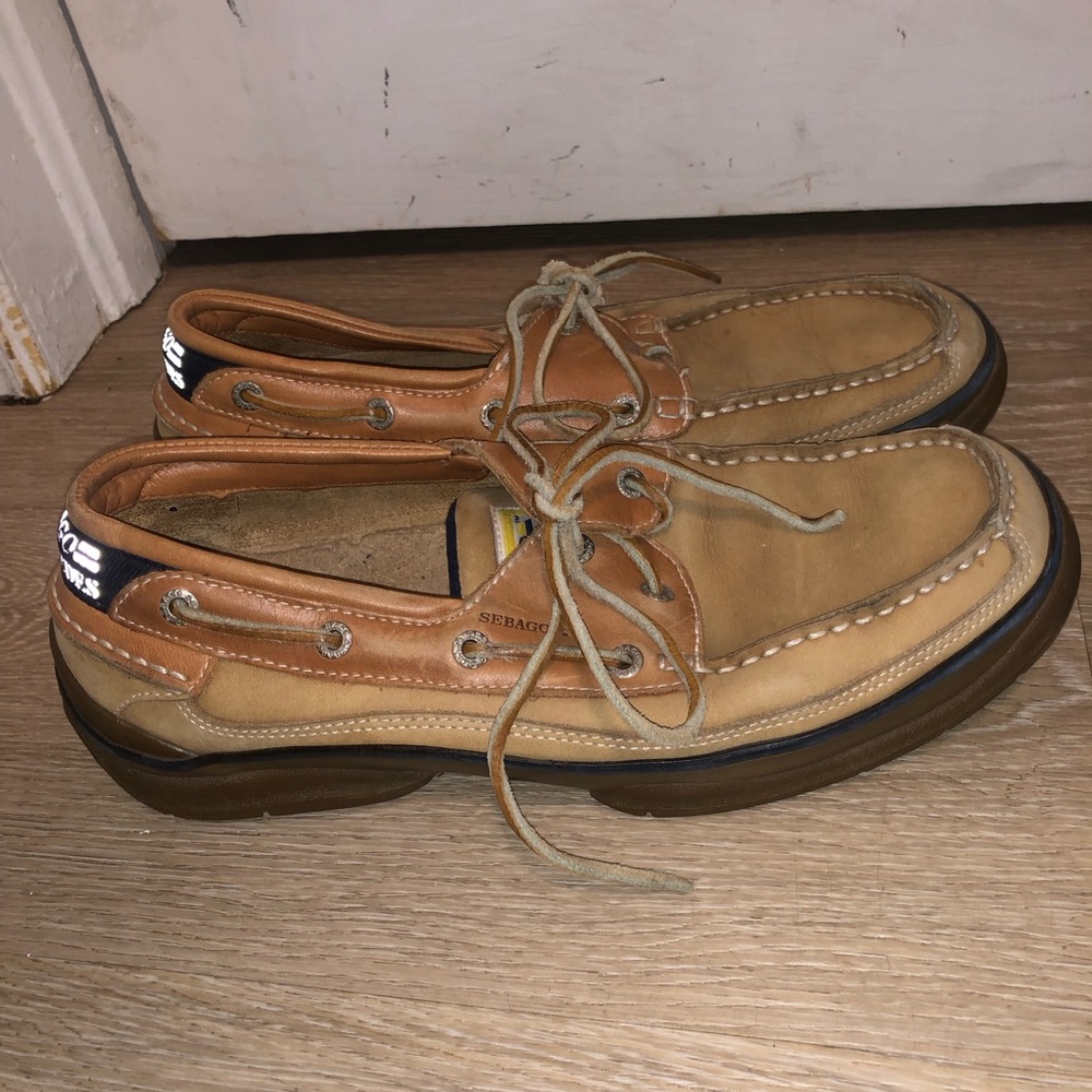 Sebago docksides men’s deck shoes size 8.5